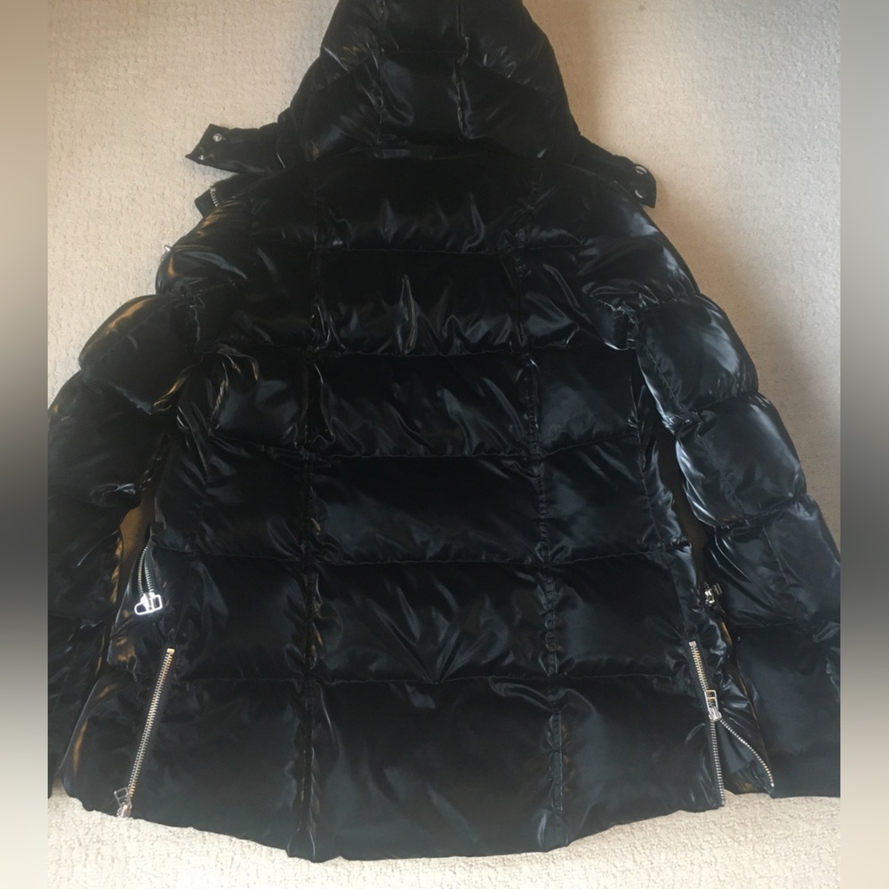 WOODPECKER WOODY BOMBER JACKET - ALL WET BLACK New - Picture 7 of 16